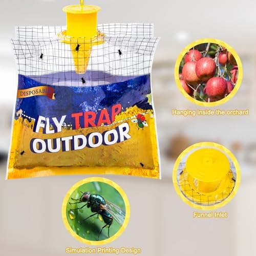 Vue 4 de Pieces Attrape Mouche Suspendre