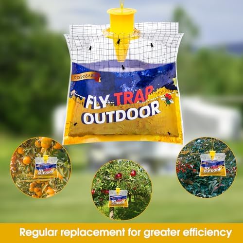 Vue 5 de Pieces Attrape Mouche Suspendre