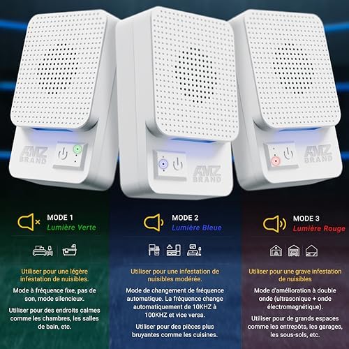 Vue 6 de Amz Brand Repulsif Ultrason