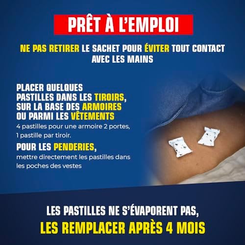 Vue 4 de Kapo Pastilles Antimites Efficace