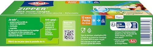 Vue 2 de Albal Sacs Multiusages Zipper