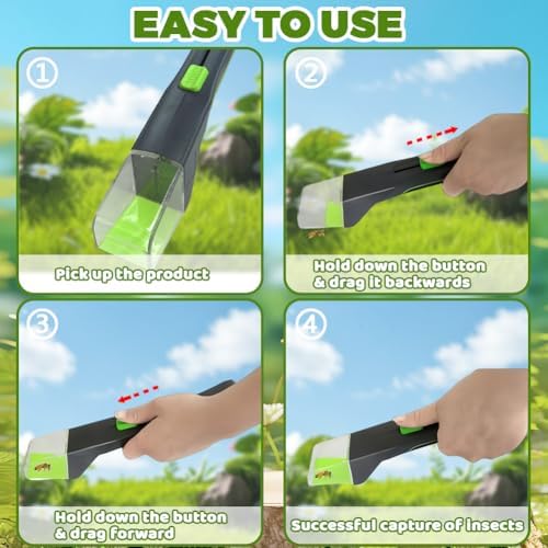 Vue 3 de Amfun Attrape Insecte Attrape