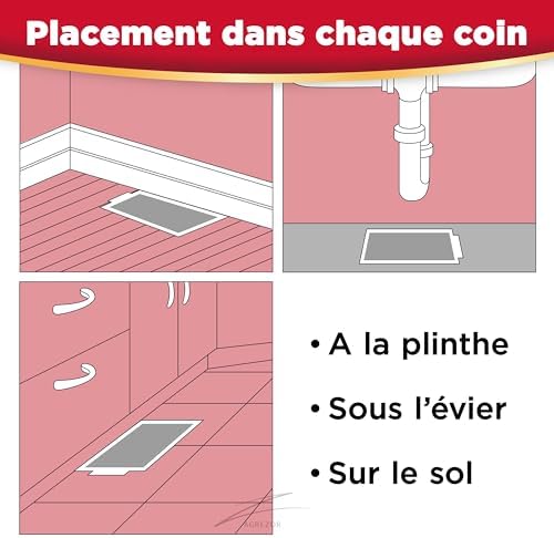 Vue 3 de Catchmaster Max Plaque Collante