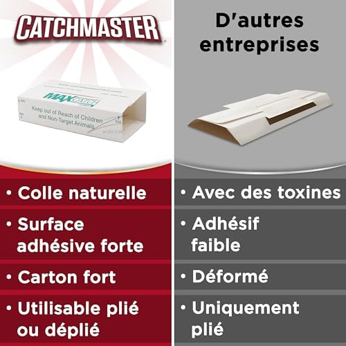 Vue 4 de Catchmaster Max Plaque Collante