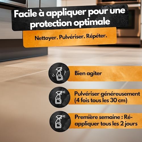 Vue 4 de Spray Repulsif Araignees Ml