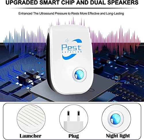 Vue 5 de Repulsif Ultrason Antirongeurs Insectes