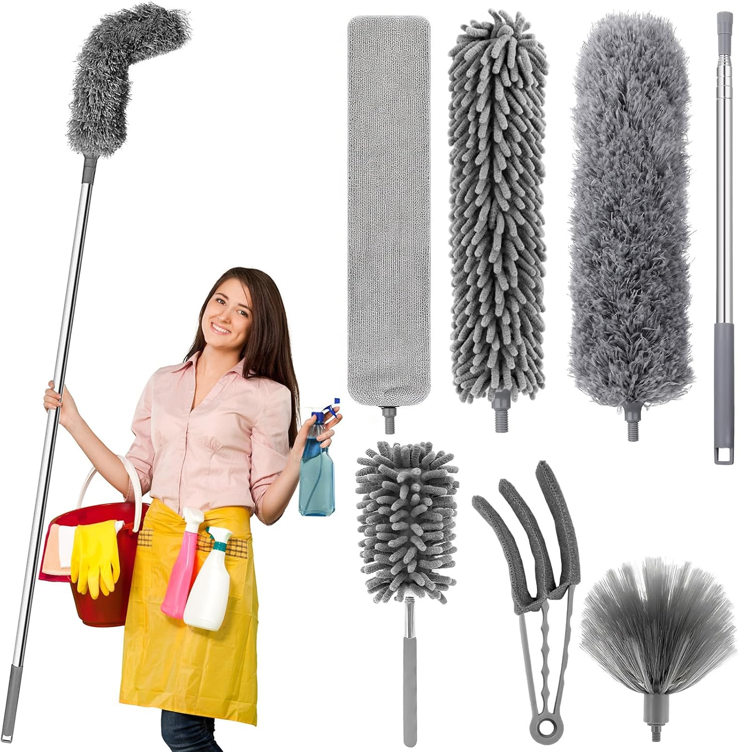 Zzxlopez Pieces Plumeau Telescopique