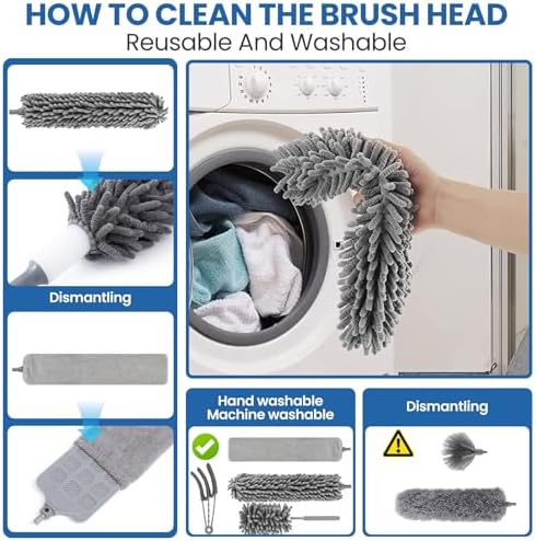 Vue 4 de Zzxlopez Pieces Plumeau Telescopique