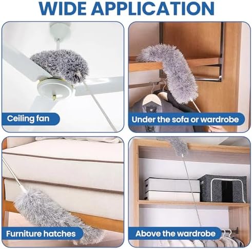 Vue 7 de Zzxlopez Pieces Plumeau Telescopique