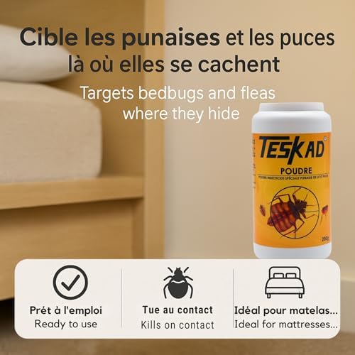 Vue 6 de Poudres Anti Punaises De