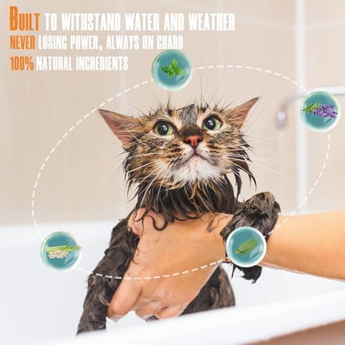 Vue 4 de Petsluv Collier Antipuces Et