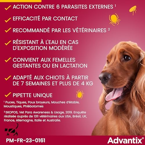 Vue 5 de Advantix Tres Petit Chien