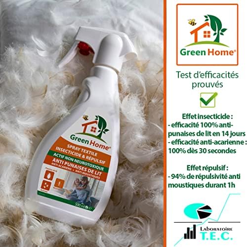 Vue 4 de Greenhome Spray Antipunaises De
