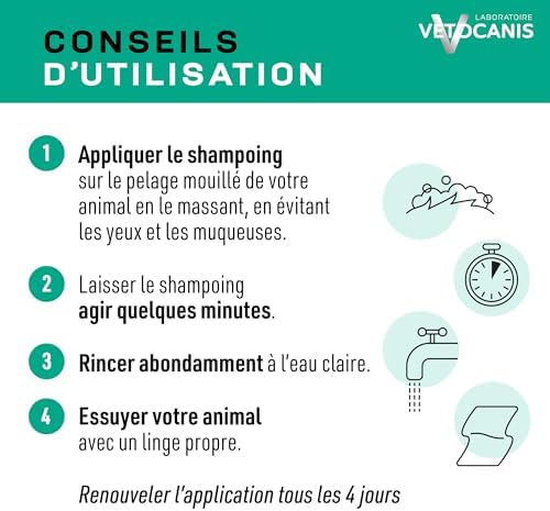 Vue 5 de Vetocanis Shampoing Pour Chien