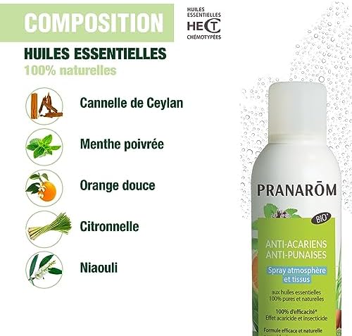 Vue 3 de Pranarom Spray Antiacariens Et