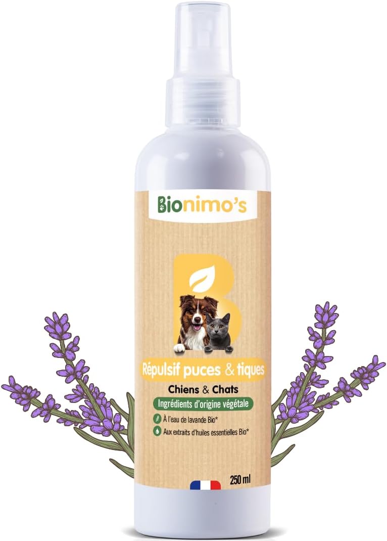 Spray Repulsif Antipuces Tiques