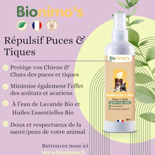 Vue 2 de Spray Repulsif Antipuces Tiques