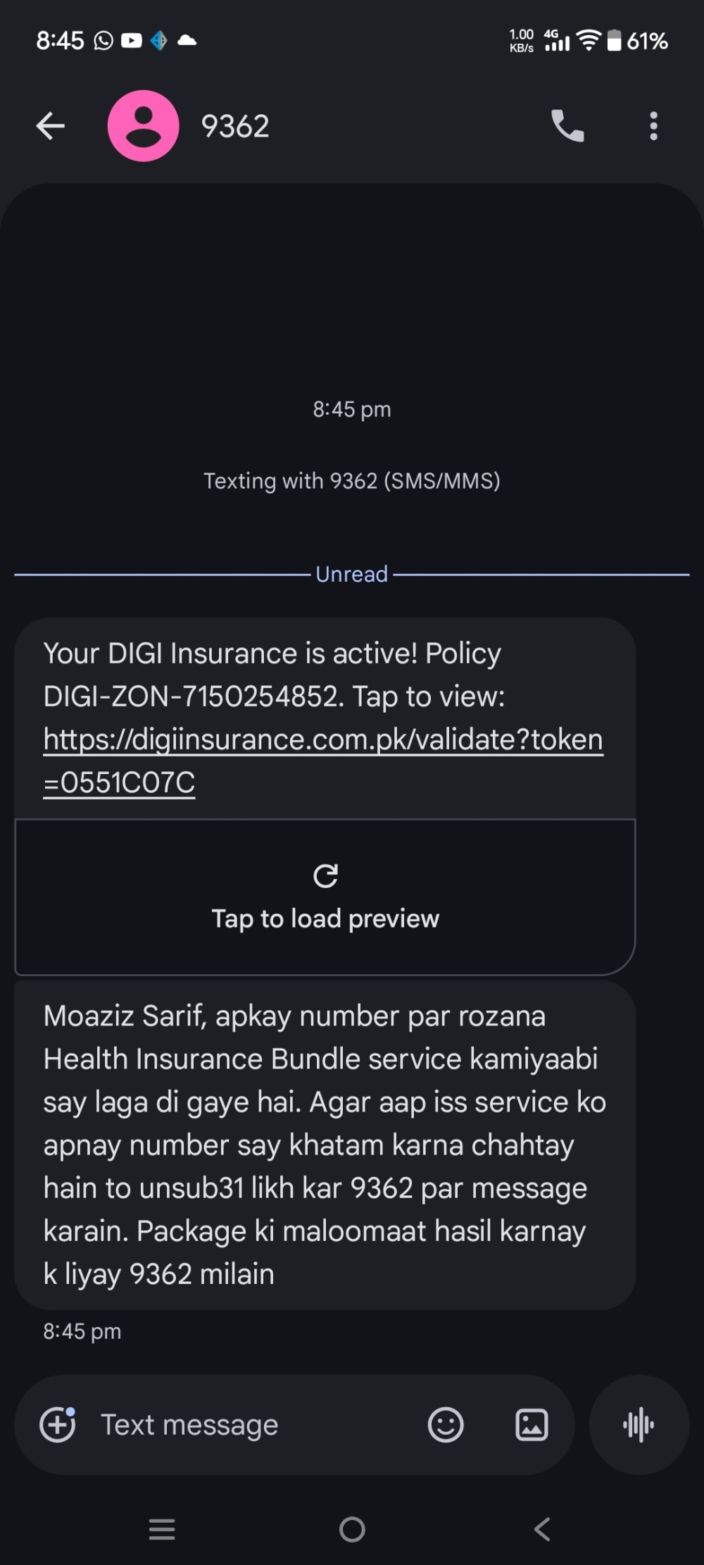 Evidence screenshot