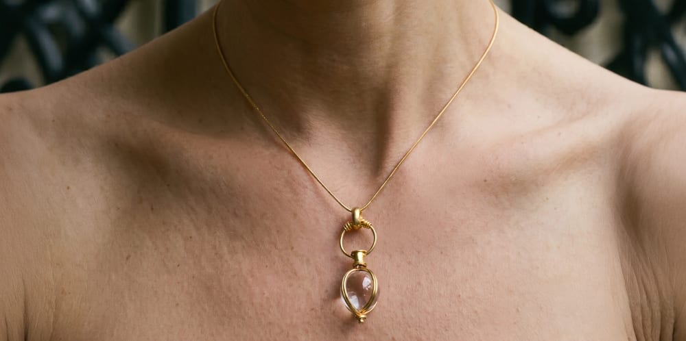 Finished Hypervision image of the same Polly Gasston pendant