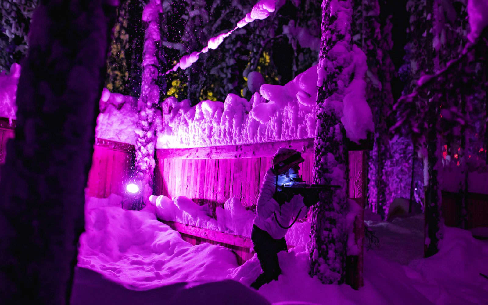 Outdoor laser tag + Park Side