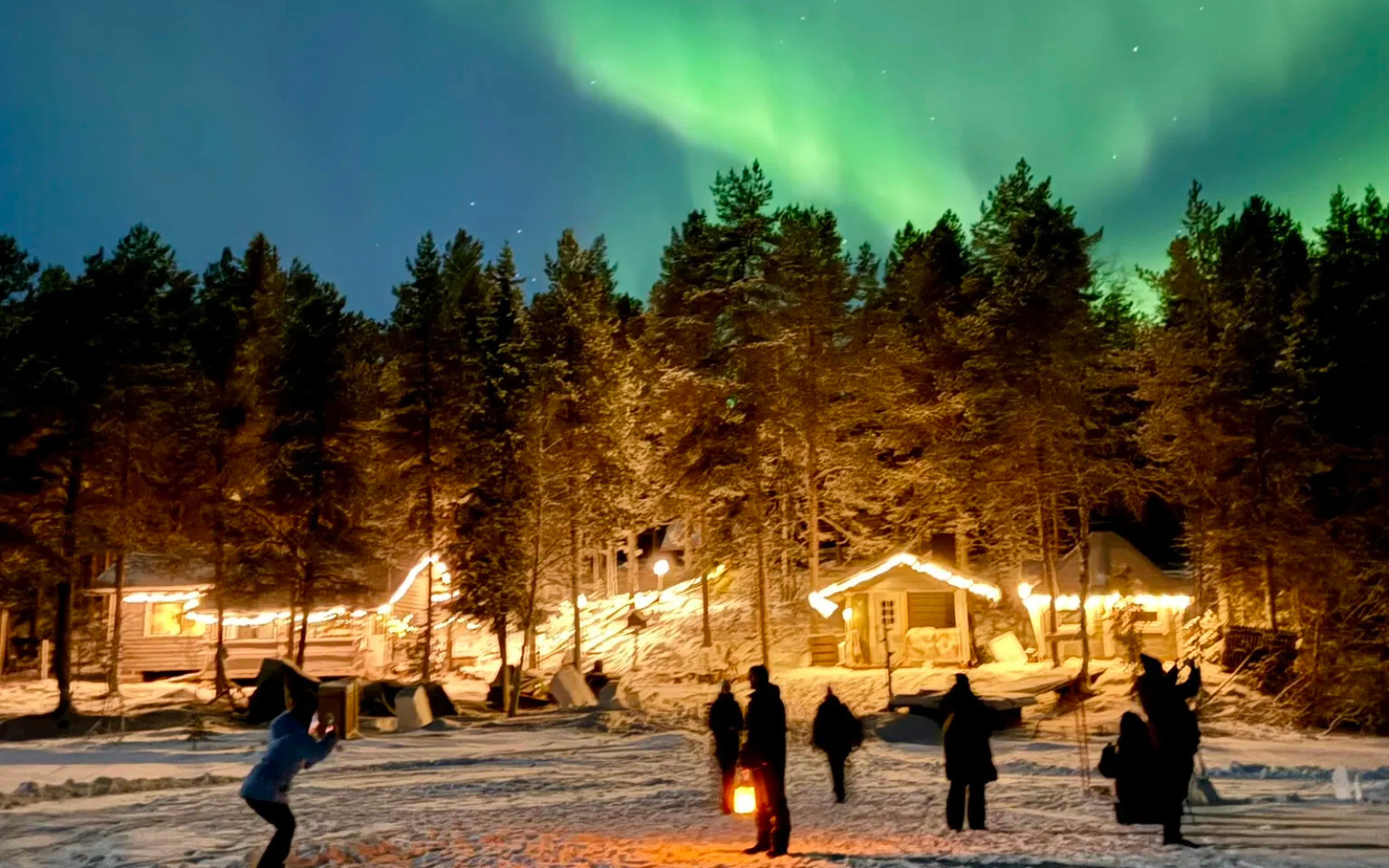 Northern Lights Adventure in the Wild with Campfire Treats - by Soma Adventures