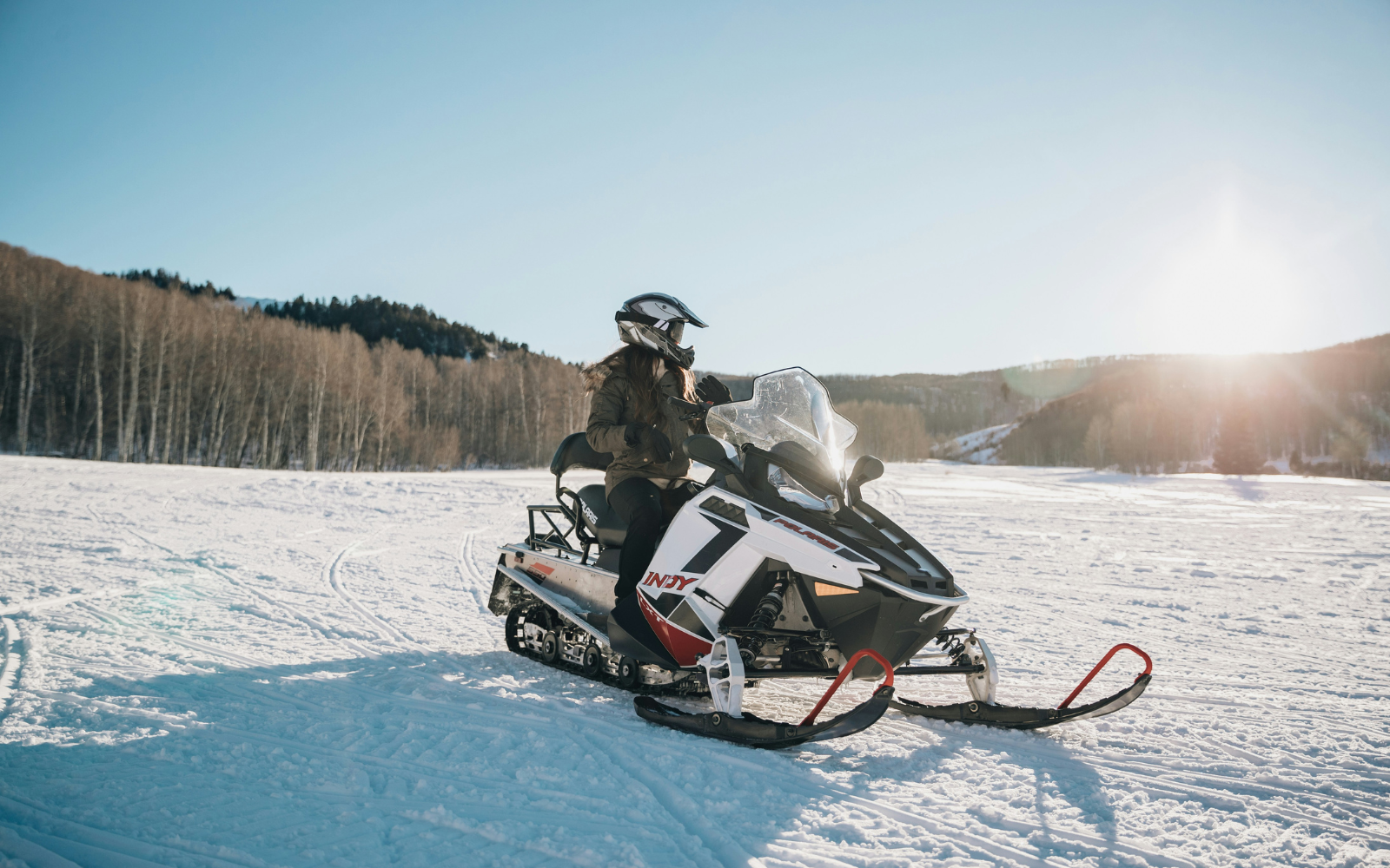 Small Group: Snowmobile Safari from Riverside Lodge 3h