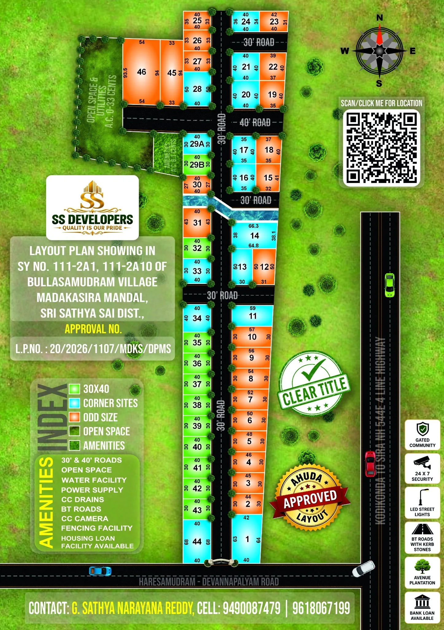 Bullasamudram project layout plan