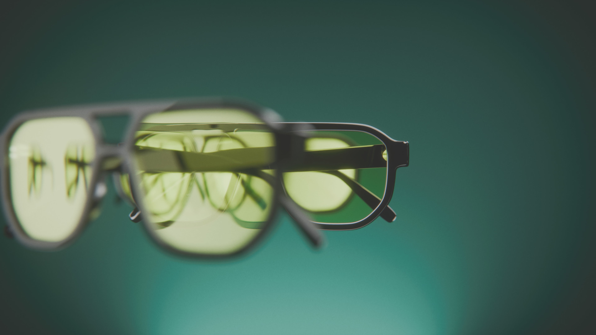 Kyven × Solar Eyewear — feature CGI still, Kyven Studio