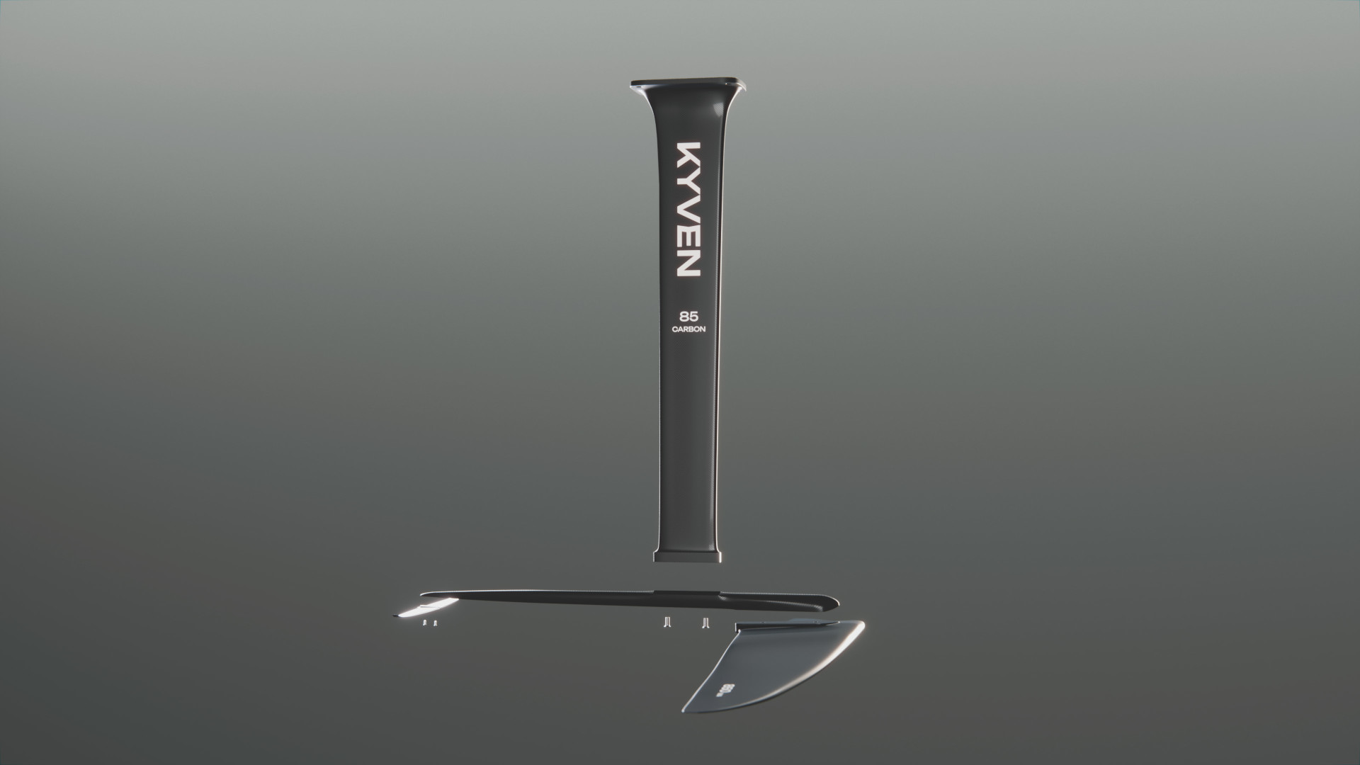 Kyven × 850 MA Hydrofoil — detail CGI still, Kyven Studio