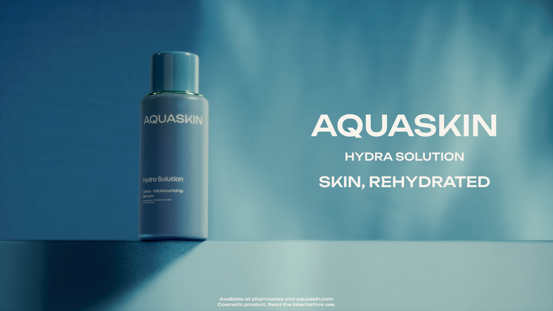 AQUASKIN — Hydra Solution — Beauty & Skincare · CGI + AI Film, Kyven Studio