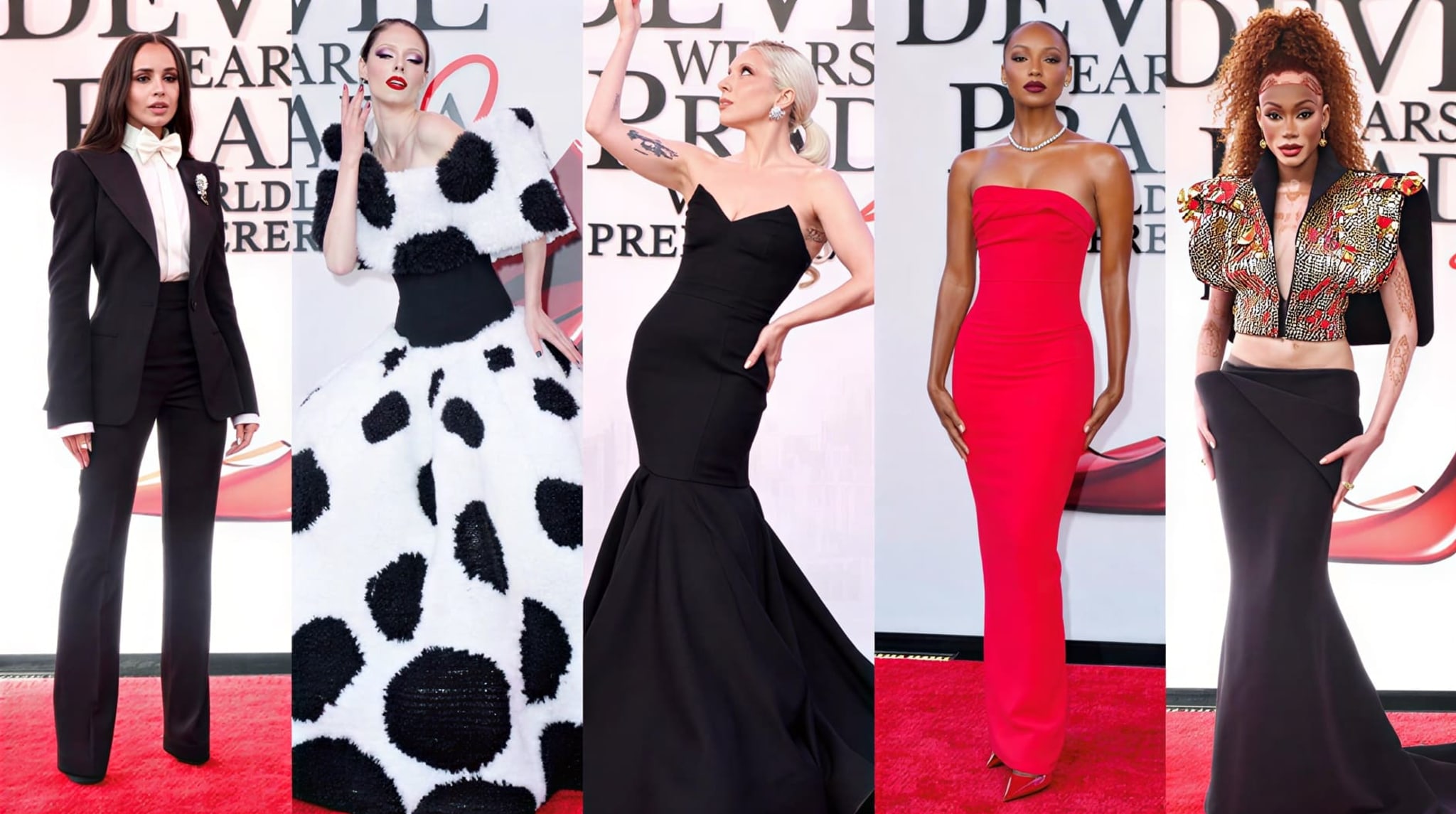Sofia Carson, Coco Rocha, Jasmine Tookes, Lady Gaga & Winnie Harlow Lead the Best-Dressed Charge at The Devil Wears Prada 2 Premiere