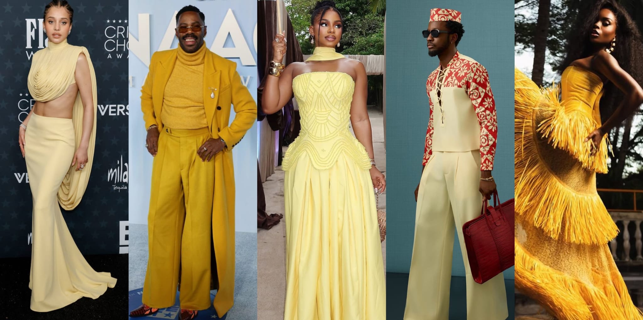 Bright & Bold: Stars Who Absolutely Slayed in Yellow FT. Olandria, Chase, Colman, Chimezie, Priscy & More!