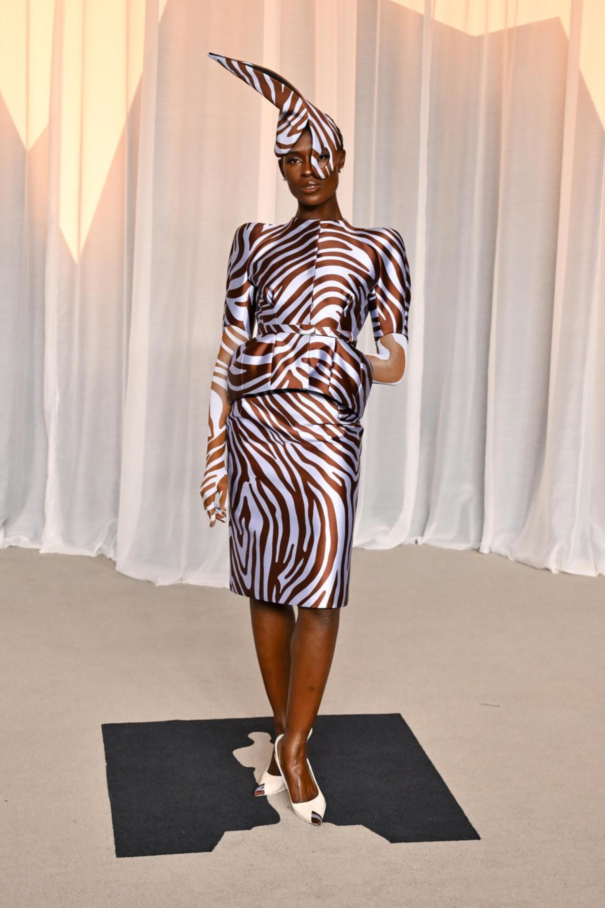 Jodie Turner-Smith in Mugler