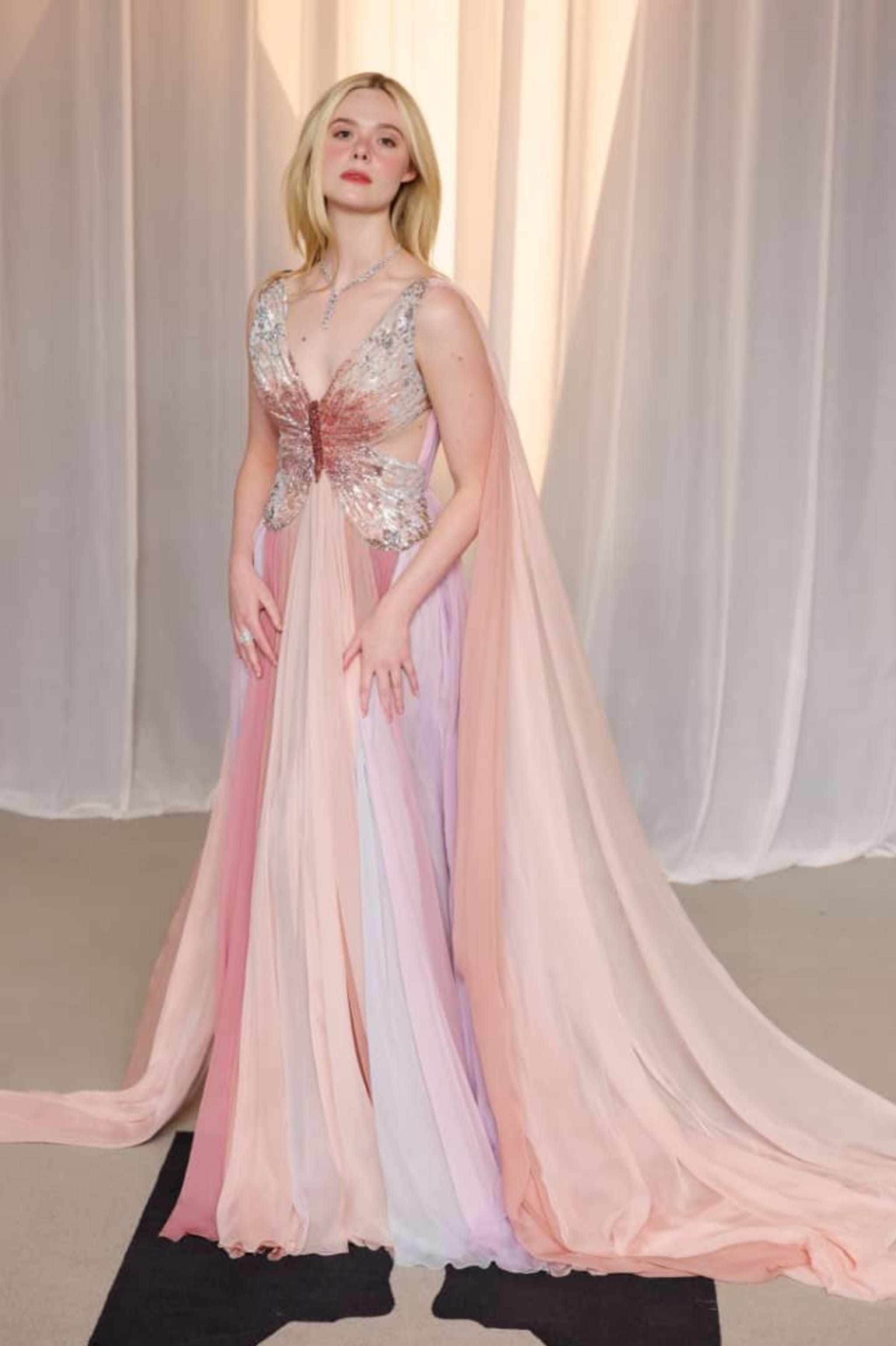 Elle Fanning in Valentino