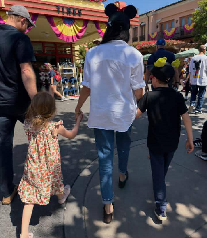 Prince Harry and Meghan, Duchess of Sussex with their children, Prince Archie and Princess Lilibet