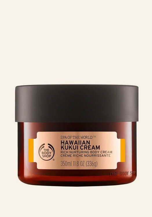 新品未開封☆HAWAIIAN KUKUI CREAM(350 ml) Hawaiian Kukui Body Cream 350ml | The Body Shop Indonesia