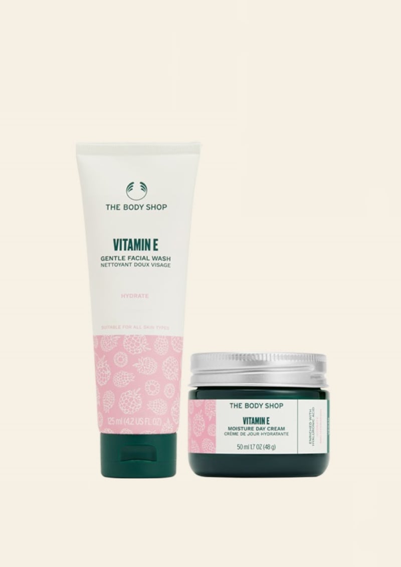 Vitamin E Clean Moisture Bundle The Body Shop Indonesia