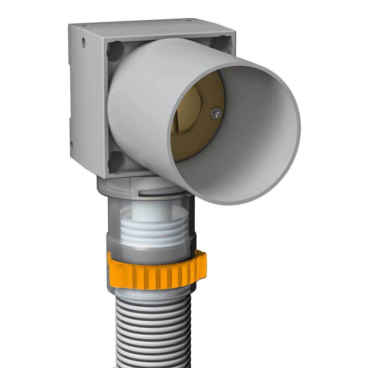 LK Väggdosa UNI X16 V2 16mm - Säker Rörutgång - RSK 1882181