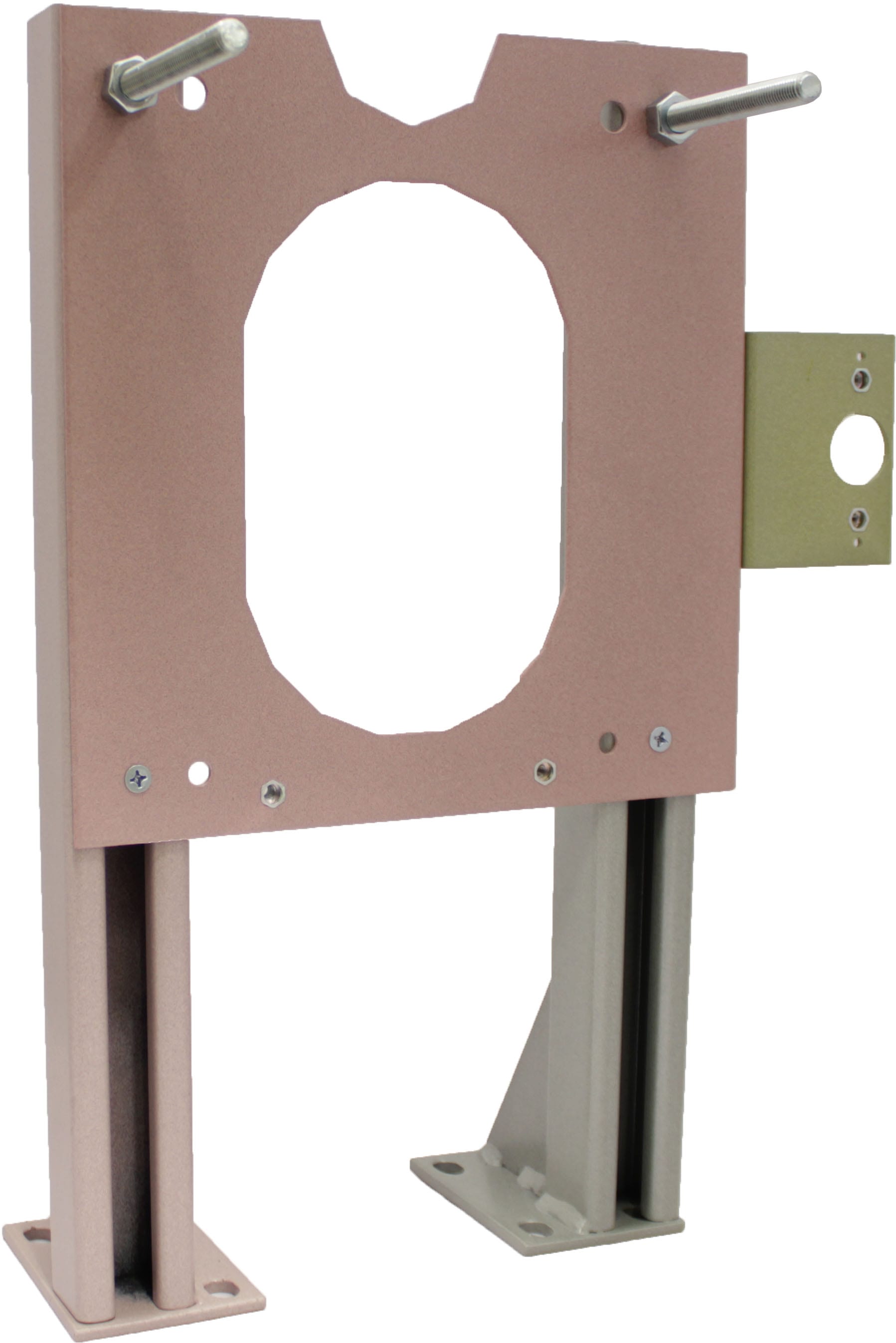 REBASE WC-fixtur 400-550mm Pulverlackad Stål - Justerbar Höjd - RSK 8097403