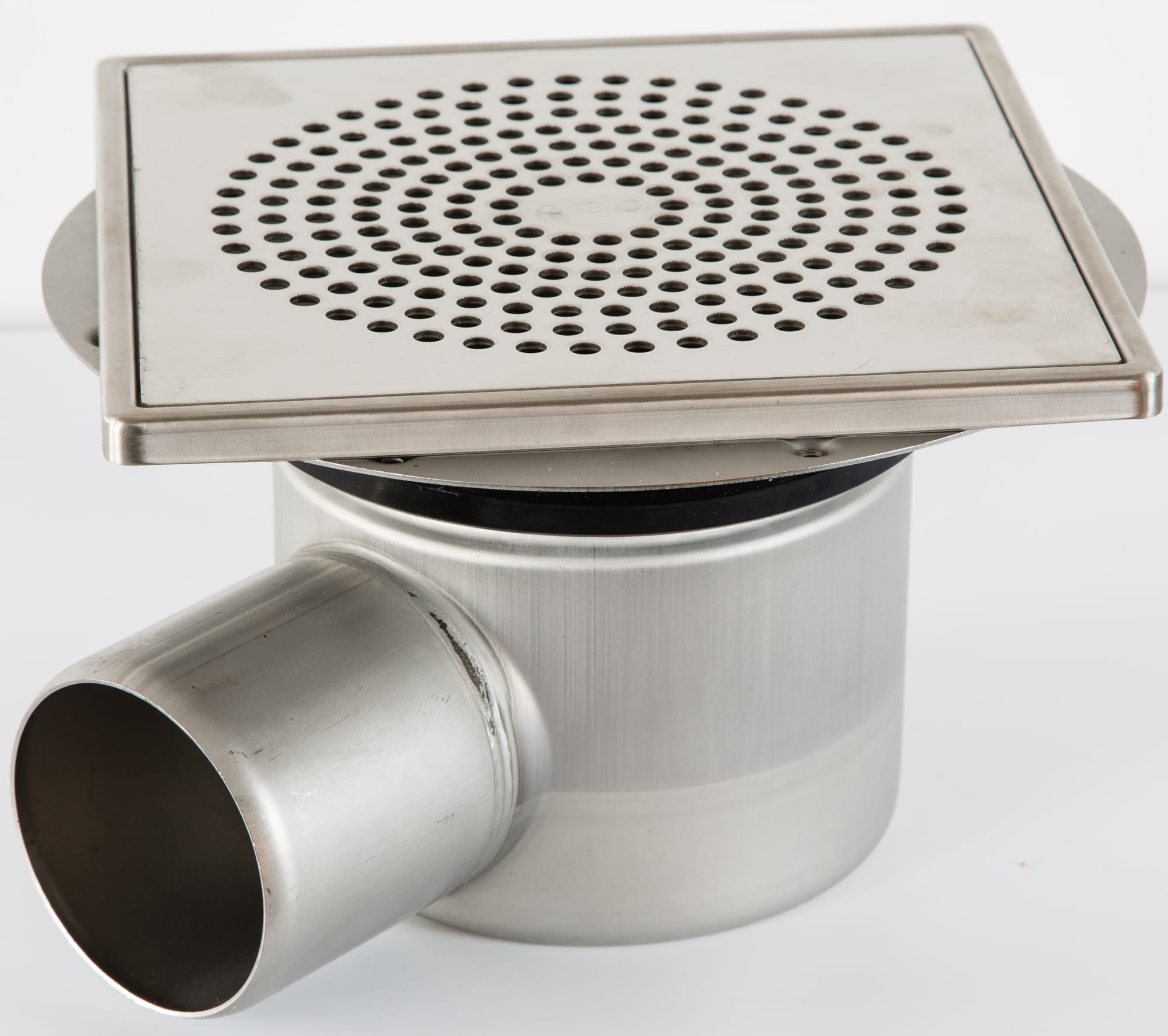 ACO EG 150 - Golvbrunn 75mm Sidoutlopp Rostfri Klinker | Material Brunnshus | RSK 7119807