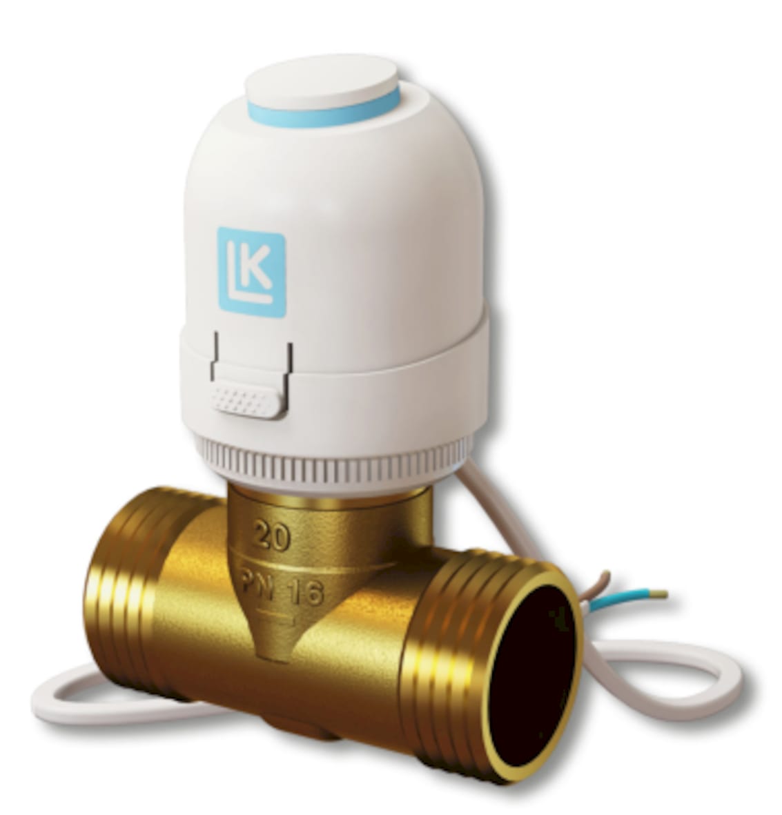 LK Avstängningsventil 24V 2-vägs G25 NO - Mässing - RSK 2419896