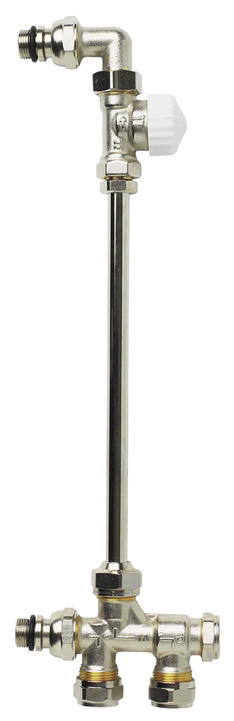 IMI TA Calypso TRV-3 Radiatorkopplingsset M22x15 Förnicklad - RSK 4757586