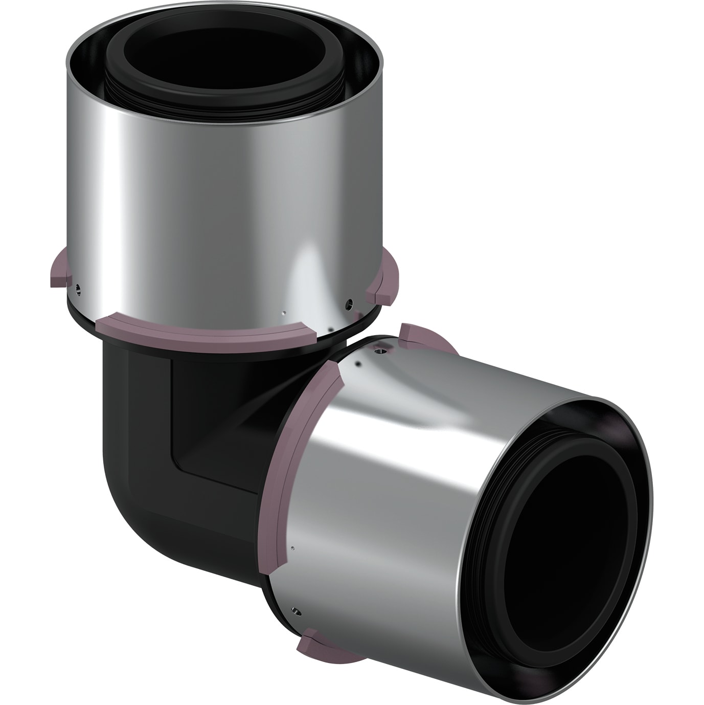 Uponor Vinkelkoppling S-Press 75 mm 90° - PPSU - RSK 1896574