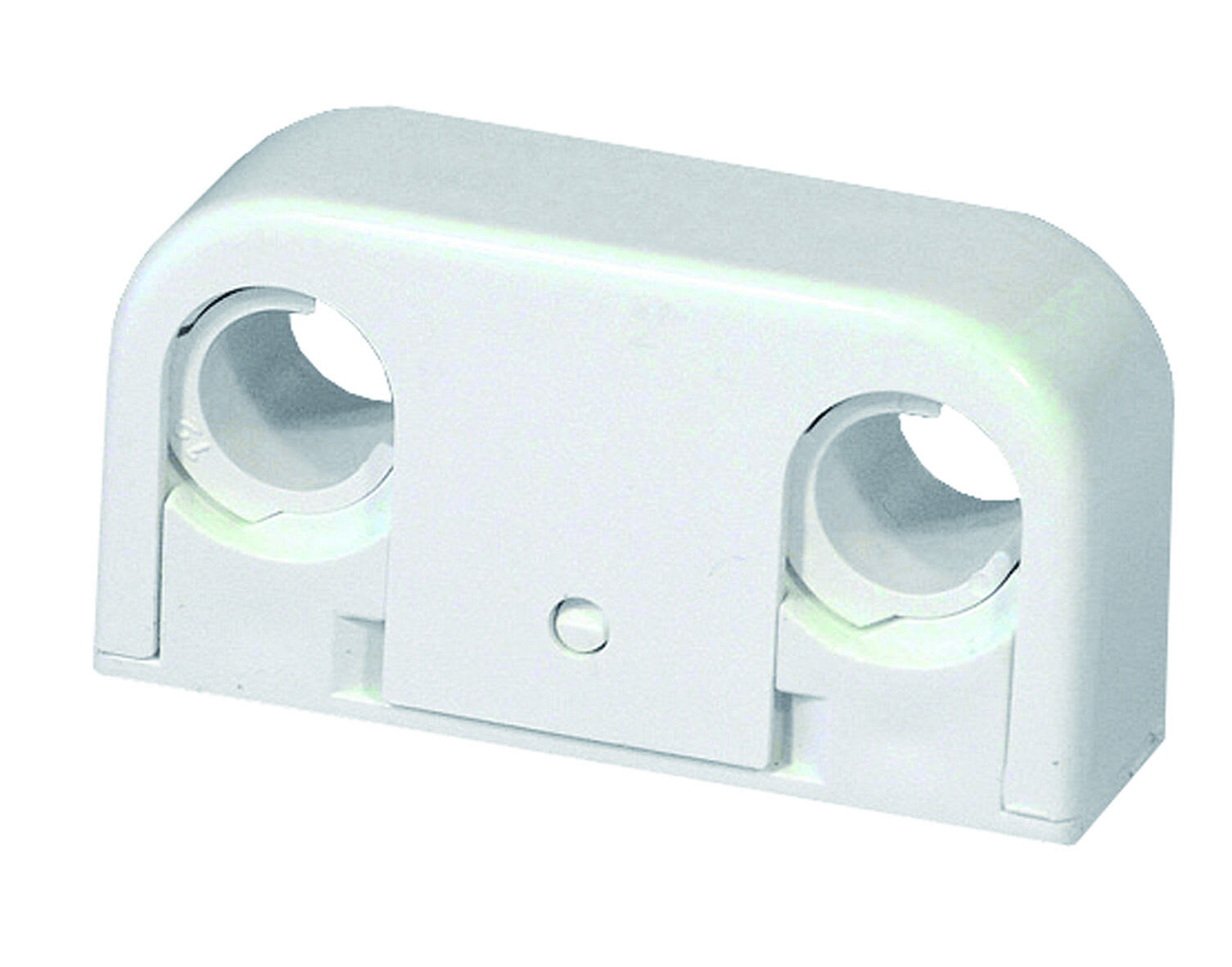 Purus Dubbel Rörklamma 40mm c/c 12/15mm - Våtrumssäker - RSK 3810527