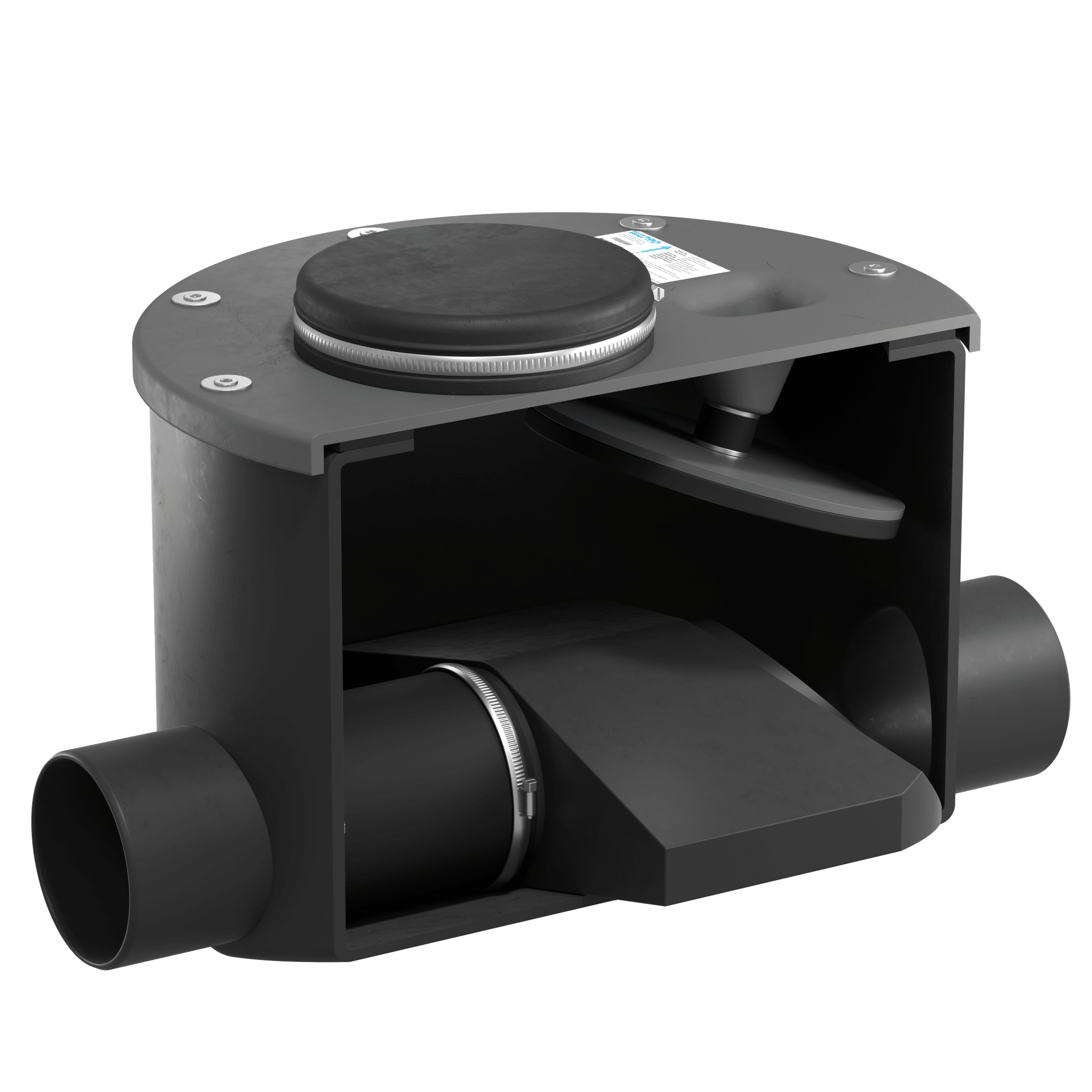 WAPRO WaBack DN110 Backventil - Automatisk Bakvattenstopp - RSK 2360099