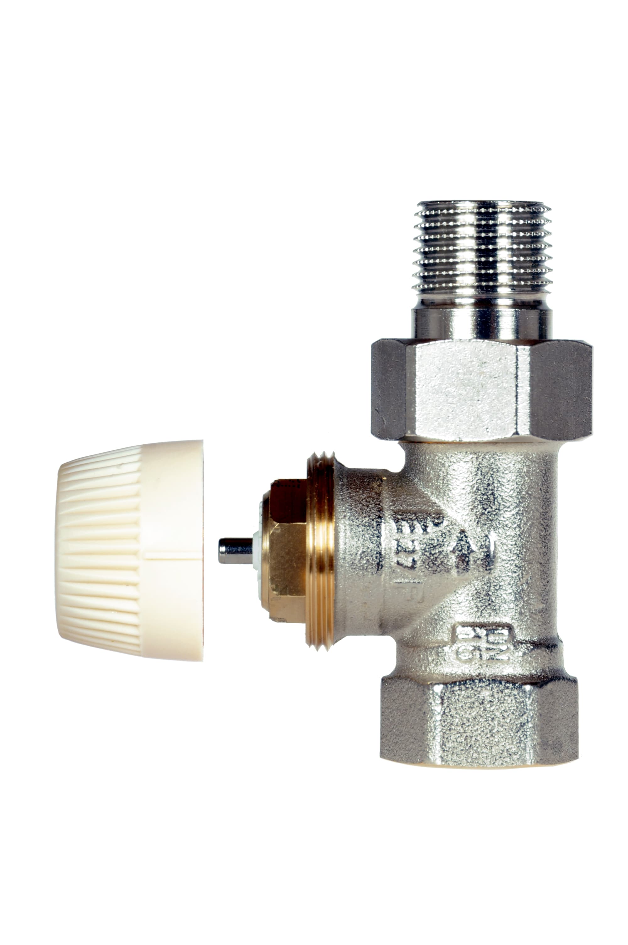 Altech Termostatventil DN15 Rak Mässing - Förinställd | Ventiler Termostatventil | RSK 4757115