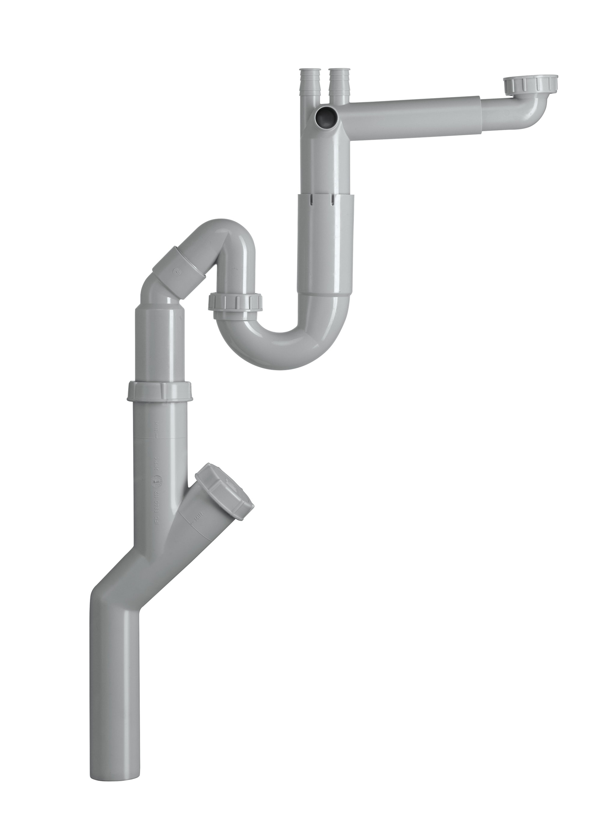 Contura Pro G40x50mm Vattenlås Teleskopsarm Enkeldisk - RSK 8084755