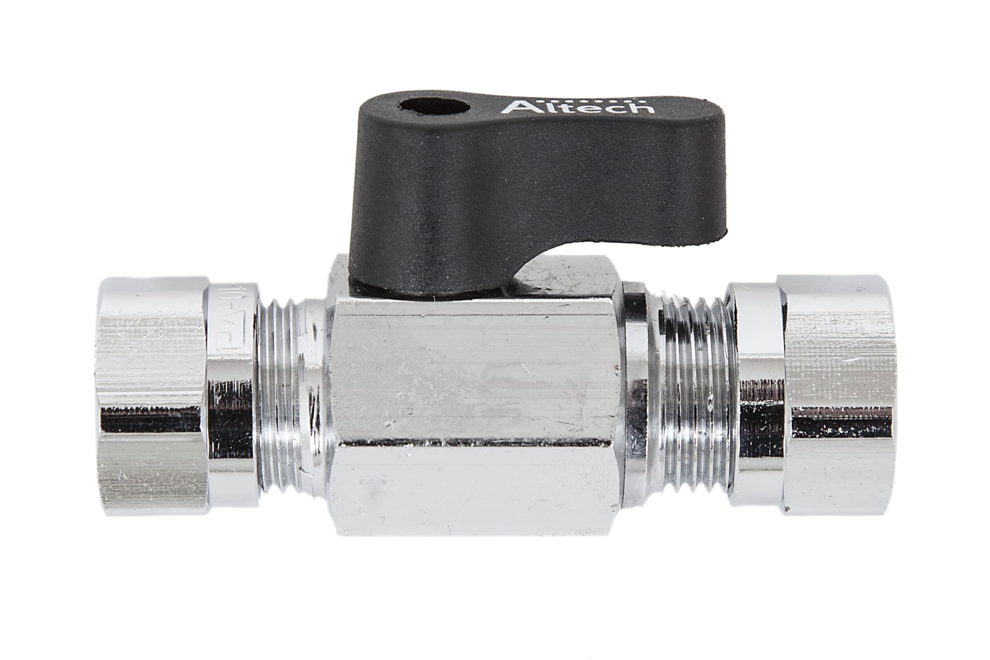 Altech - Förkromad Mässing Minikulventil 16x12 mm | Ventiler Minikulventil | RSK 8547494