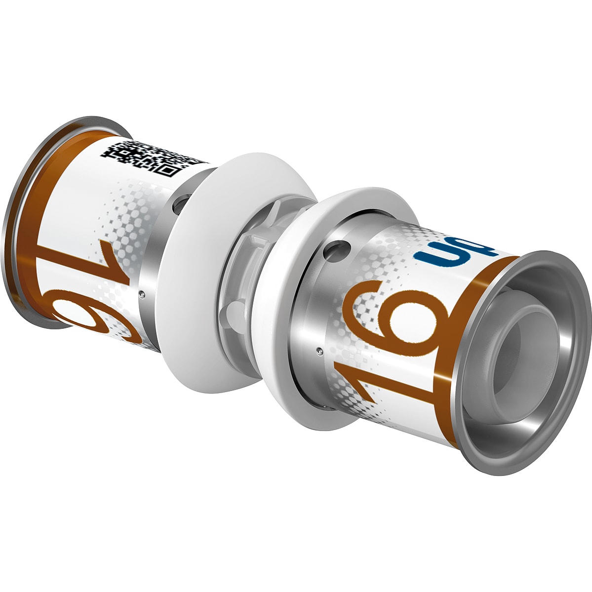 Uponor S-Press PLUS Skarvkoppling 16mm PPSU - För PEX-rör - RSK 1899399