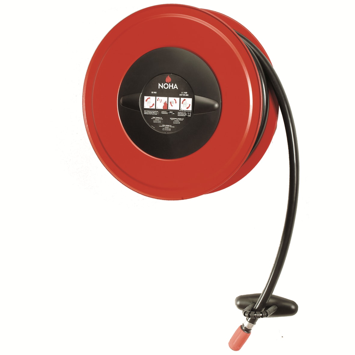 NOHA Brandpost 19mm Slang 30m CE-märkt - Väggmonterad - RSK 4229665